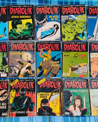 Diabolik 55 fumetti usati