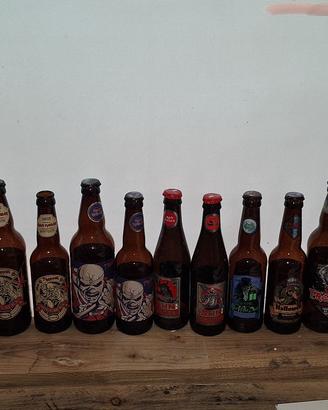 Iron Maiden Trooper bottiglie e lattine VUOTE 20pz