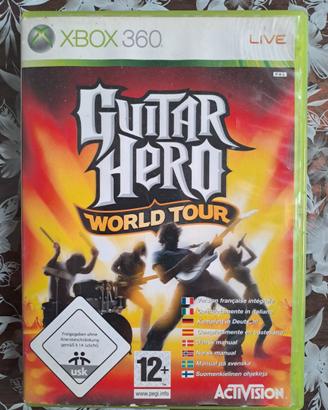 GIOCO GUITAR HERO WORLD TOUR XBOX 360