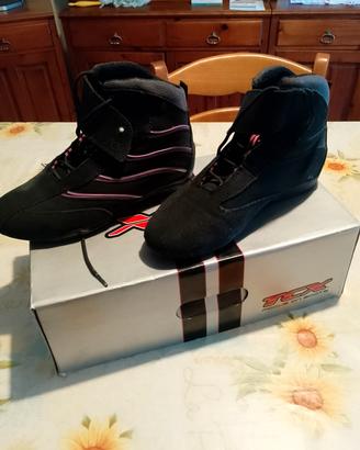 stivaletti moto donna
