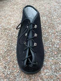 Scarpa ortopedica destra - nera - taglia 40