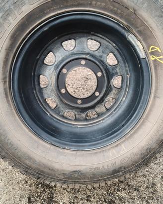 cerchi in acciaio da 16 navara d22 