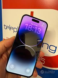 Apple iphone 14 pro 128gb viola garanzia permuta