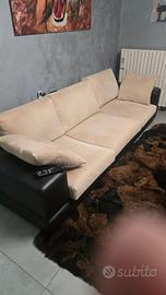 Divano 3 posti ampio grande
