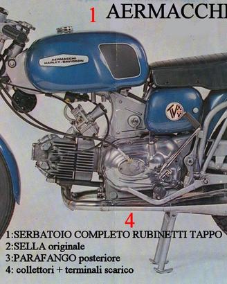 ricambi aermacchi 250 /350