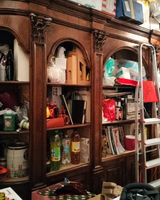  cucina e libreria