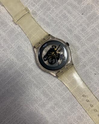 Swatch black random ghost