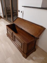 cassapanca in legno