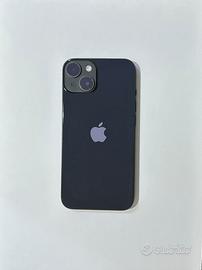 iPhone 14 128GB blu mezzanotte con scatola e cover