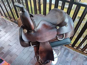 Sella da cavallo western