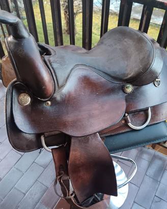 Sella da cavallo western