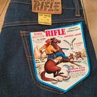 Jeans Rifle originali anni '70 uomo 40x36