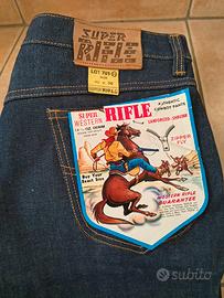 Jeans Rifle originali anni '70 uomo 40x36