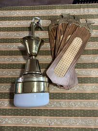 Ventilatore da soffitto con luce