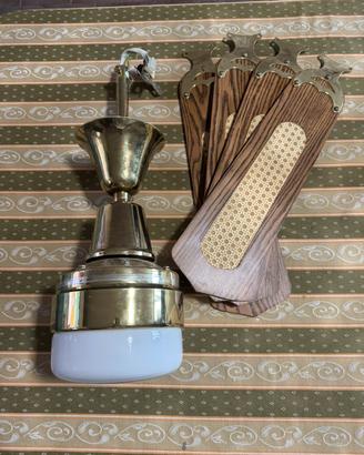 Ventilatore da soffitto con luce