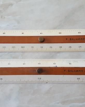 Due Righelli "Albert Nestler" Riga per disegnare