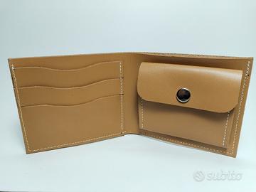Portafogli artigianali in vera pelle 