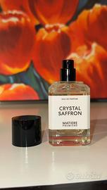 Profumo Crystal Saffron di Matiere Premiere