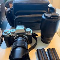 reflex Fujifilm X-T4 Silver 2 obbiettivi