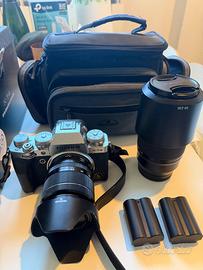 reflex Fujifilm X-T4 Silver 2 obbiettivi