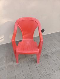 sedie plastica da giardino 