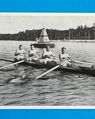 card DEUTSCHLAND 109 OLYMPIA 1936 Rudern Rowing