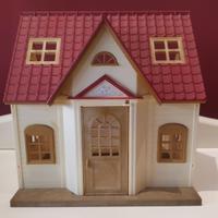 Casa cottage Sylvanian con personaggi ed accessori
