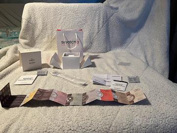 OmegaXSwatch MoonSwatch MissionToMoonphase White