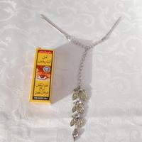 Set Kajal polvere e tikka gioiello fronte Bollywoo