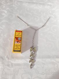 Set Kajal polvere e tikka gioiello fronte Bollywoo