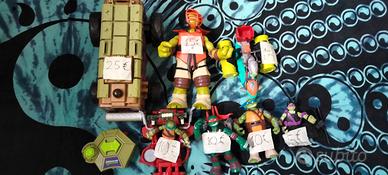 Tartarughe Ninja TMNT. Svariati giochi da 5€ a 25€