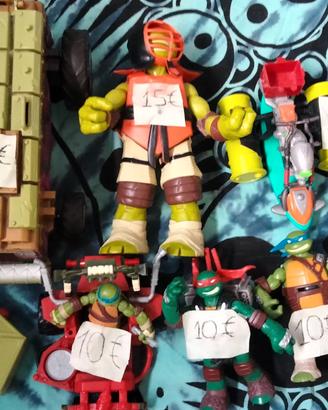 Tartarughe Ninja TMNT. Svariati giochi da 5€ a 25€