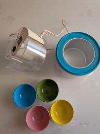 Gelatiera Keenox Gourmet–Set  con 4 Coppette