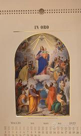 calendario in oro 