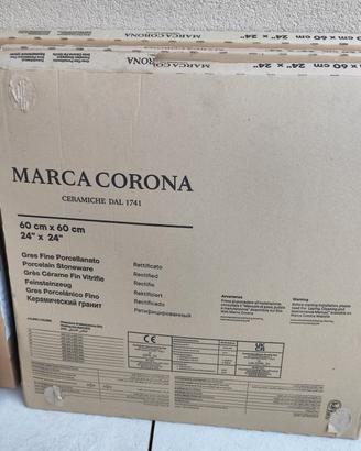 piastrelle in gres porcellanato 60x60 marca corona