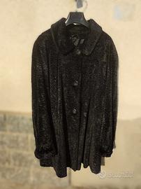 Pelliccia Astrakan tg 46 molto ampia perfetta
