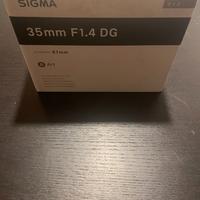 Sigma Art 35mm 1.4 Nikon