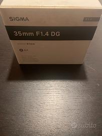 Sigma Art 35mm 1.4 Nikon