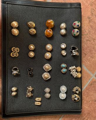 Orecchini clip vintage