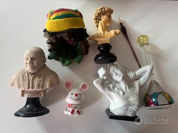 Lotto soprammobili mercatino