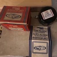 Allarme auto unipart vintage