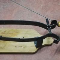 Porta Prosciutto in ferro battuto