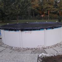 Telo in PVC per copertura piscina fuori terra