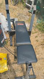 Panca professionale reclinabile molto solida