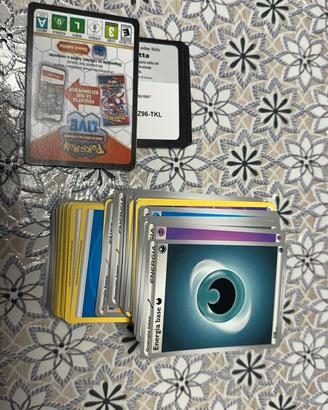 Carte pokemon energie e codici riscatto
