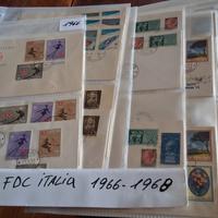 francobolli su BUSTA PRIMO GIORNO 