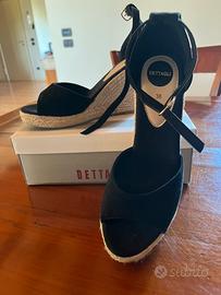 Dettagli Sandali con Zeppa Cordura mis. 38