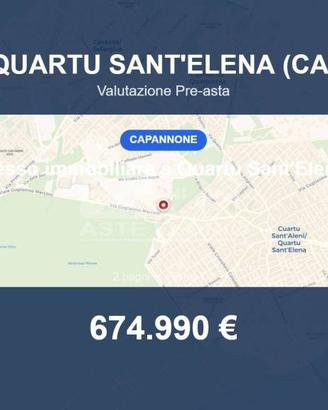 Immobile in asta di 800 m² a Quartu Sant'Elena