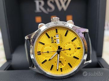 Cronografo RSW automatico 7750 Valjoux.