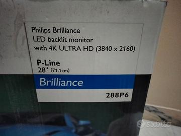 Monitor 4K NUOVO Philips 288P6